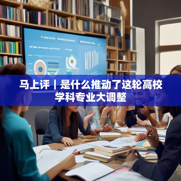 马上评｜是什么推动了这轮高校学科专业大调整