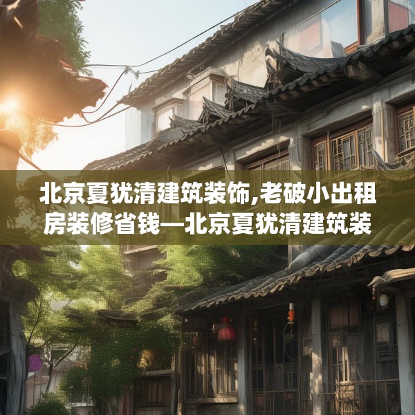 北京夏犹清建筑装饰,老破小出租房装修省钱—北京夏犹清建筑装饰413.a289b290c293fgy.300bnbn