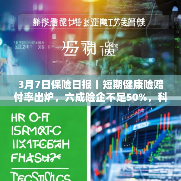 3月7日保险日报丨短期健康险赔付率出炉，六成险企不足50%，科技股成“香饽饽” 险资大幅提升调研频次