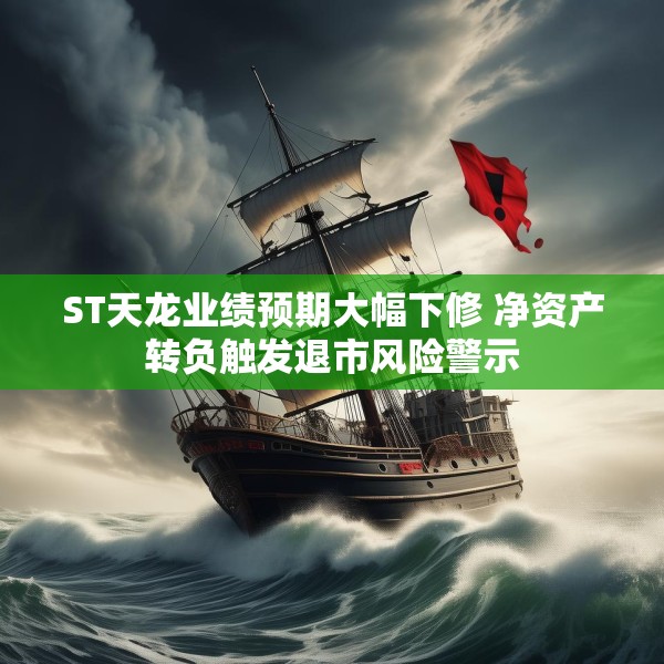 ST天龙业绩预期大幅下修 净资产转负触发退市风险警示